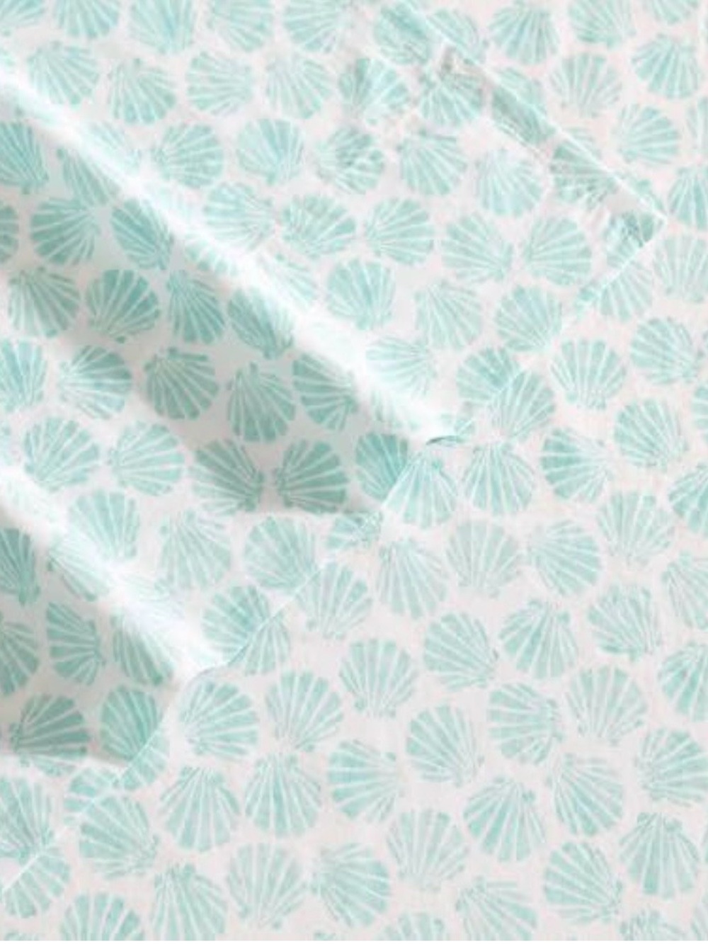 ComfortShell Mint Shell-Print Sheet Set - Unbranded - Picture 2 of 3